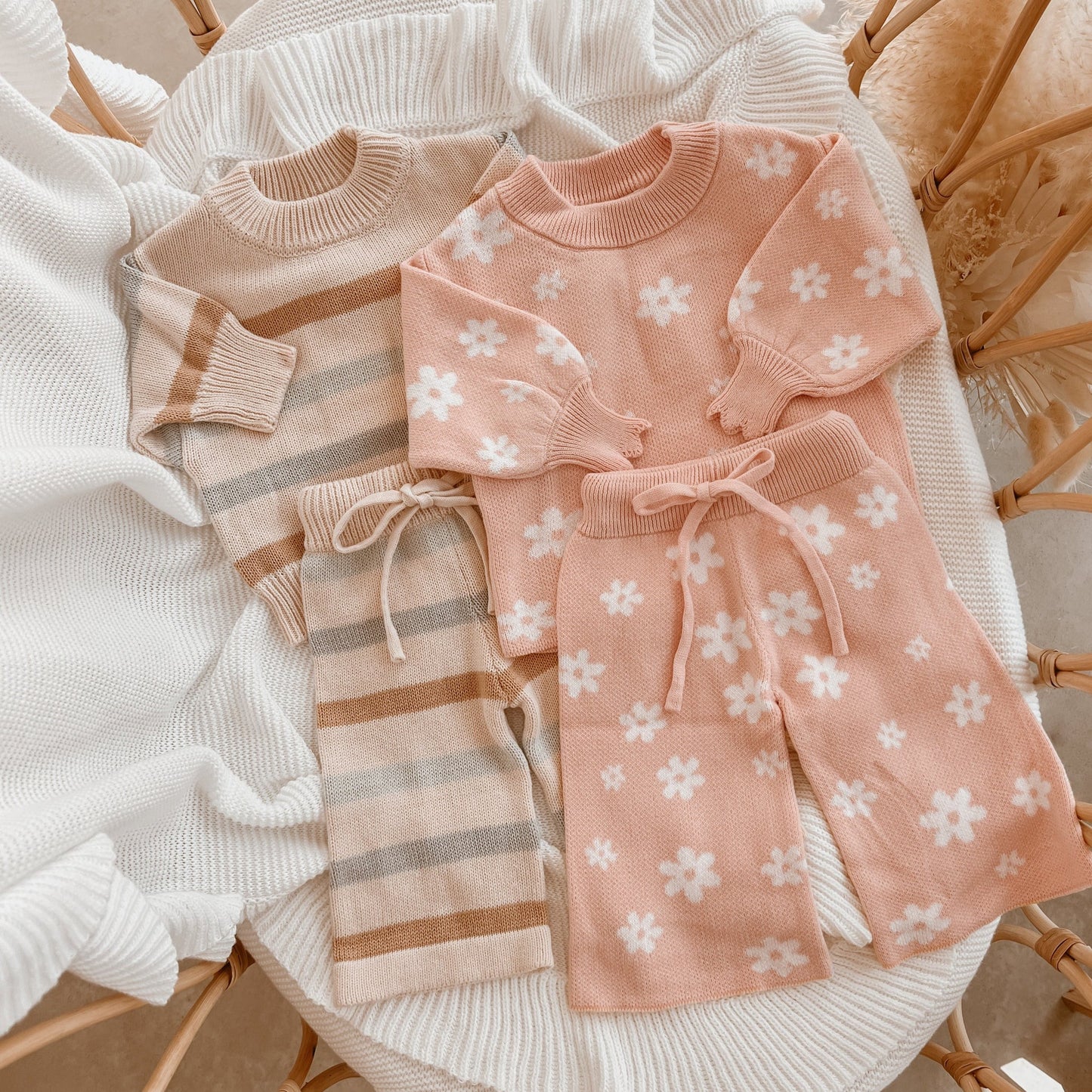 Posy Knit 2 Piece Set - Long Sleeve